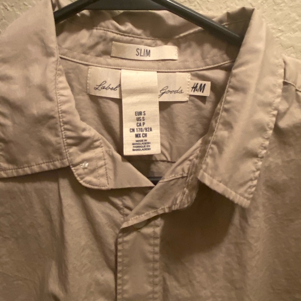 Dress slim fit shirt